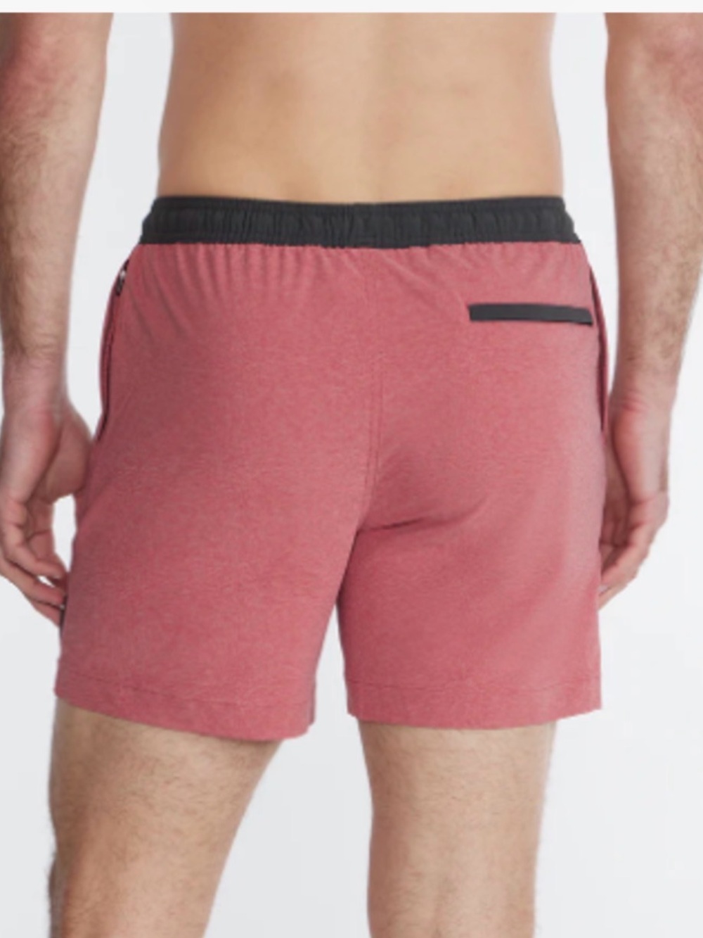 Chubbies Shorts Mens Small Red The Hot Links Stretch 5.5" Hybrid Travel Summer - Picture 2 of 10
